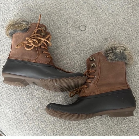 Sperry Top-Sider White Water Rain Boots STS93846 Size 7 - Picture 5 of 9